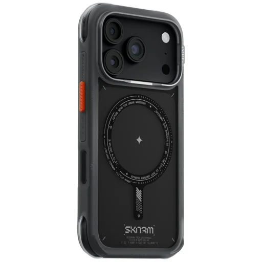  Apple iPhone 18 Pro / 17 Pro fekete Skinarma Avion MagSafe tok - 2