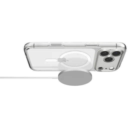 iPhone 18 Pro / 17 Pro priehľadný a biely kryt Spigen Ultra Hybrid MagSafe - 11