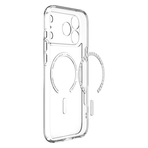 iPhone 18 Pro / 17 Pro priehľadný a biely kryt Spigen Ultra Hybrid MagSafe - 10