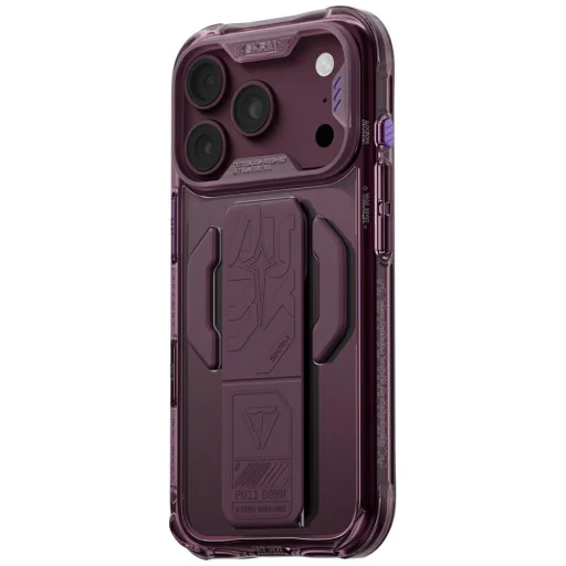 iPhone 18 Pro / 17 Pro bordové puzdro Skinarma Helio CE Grip Stand - 3