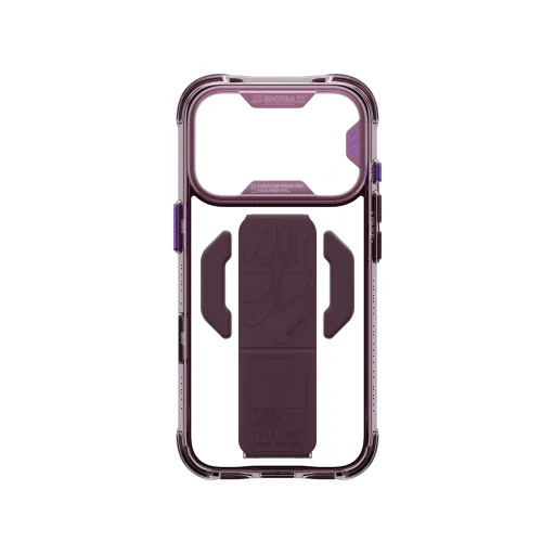 iPhone 18 Pro / 17 Pro bordové puzdro Skinarma Helio CE Grip Stand - 8