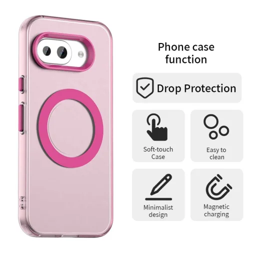 Google Pixel 10a ružové puzdro Techsuit CandyCase MagSafe - 2