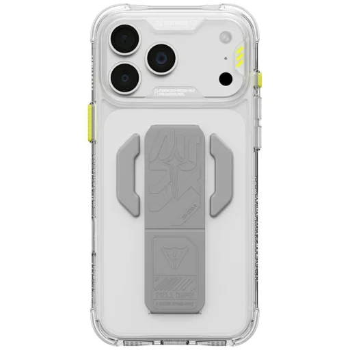 Priehľadné puzdro Skinarma Helio CE Grip Stand pre iPhone 18 Pro Max / 17 Pro Max - 1