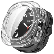 Samsung Galaxy Watch Ultra 2 priehľadné ochranné puzdro a ochrana displeja Techsuit Defense360 Pro