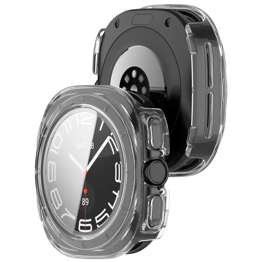 Samsung Galaxy Watch Ultra 2 priehľadné ochranné puzdro a ochrana displeja Techsuit Defense360 Pro - 2