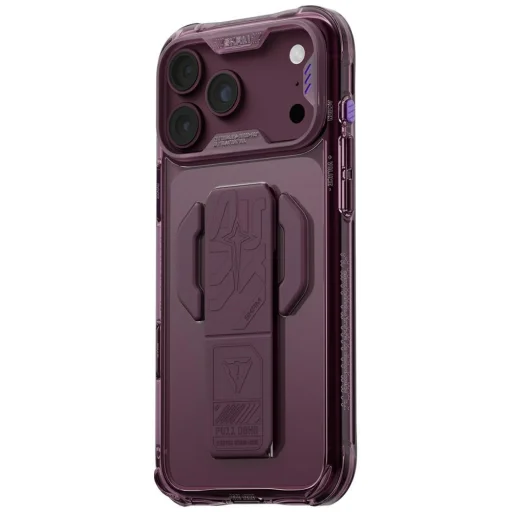 iPhone 18 Pro Max / 17 Pro Max bordové puzdro Skinarma Helio CE Grip Stand - 3