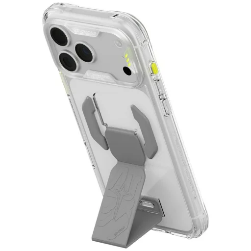 Priehľadné puzdro Skinarma Helio CE Grip Stand pre iPhone 18 Pro Max / 17 Pro Max - 5