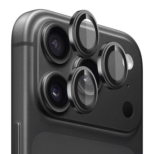 iPhone 18 Pro / iPhone 18 Pro Max čierne Lito S+ ochranné sklo na šošovku fotoaparátu - 1