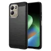  Xiaomi Redmi 17 4G fekete Techsuit Carbon Silicone ütésálló szilikon tok thumbnail