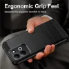  Xiaomi Redmi 17 4G fekete Techsuit Carbon Silicone ütésálló szilikon tok thumbnail