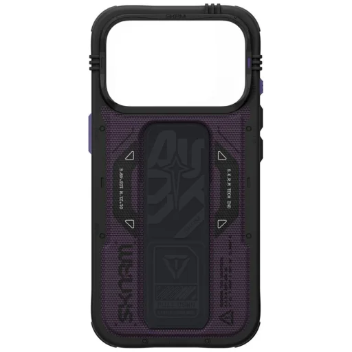 iPhone 18 Pro / iPhone 17 Pro bordové puzdro SKINARMA Phantom MagSafe so stojanom a úchytom - 4