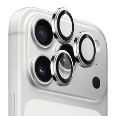iPhone 18 Pro / iPhone 18 Pro Max Strieborné Lito S+ ochranné sklo na kameru