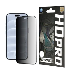 iPhone 18 Pro Čierne Lito HD Pro Privacy tvrdené sklo