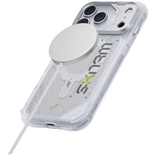 iPhone 18 Pro Max / 17 Pro Max biele puzdro Skinarma Sonar MagSafe - 5