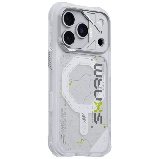  iPhone 18 Pro / 17 Pro fehér Skinarma Sonar MagSafe hátlap tok - 3