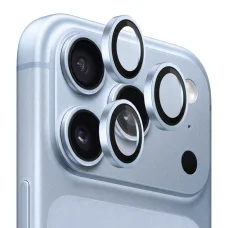 iPhone 18 Pro / iPhone 18 Pro Max modré Lito Titanium AR ochranné sklo na kameru