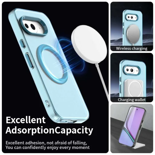  Google Pixel 10a kék Techsuit CandyCase MagSafe hátlap tok - 4