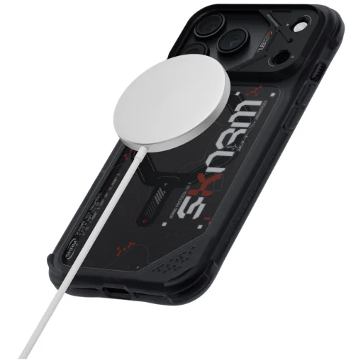 iPhone 18 Pro / 17 Pro čierne puzdro Skinarma Sonar MagSafe - 5