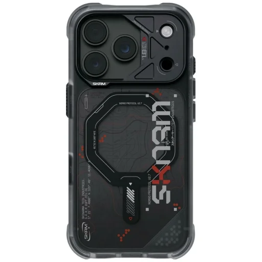 iPhone 18 Pro / 17 Pro čierne puzdro Skinarma Sonar MagSafe - 1