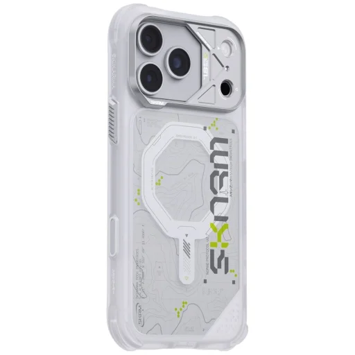 iPhone 18 Pro Max / 17 Pro Max biele puzdro Skinarma Sonar MagSafe - 3