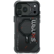 iPhone 18 Pro Max / 17 Pro Max čierne Skinarma Sonar puzdro pre magnetické bezdrôtové nabíjanie