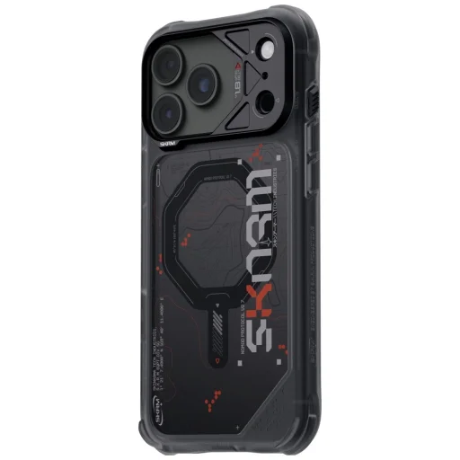 iPhone 18 Pro Max / 17 Pro Max čierne Skinarma Sonar puzdro pre magnetické bezdrôtové nabíjanie - 2