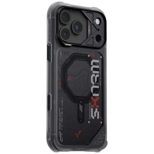 iPhone 18 Pro Max / 17 Pro Max čierne Skinarma Sonar puzdro pre magnetické bezdrôtové nabíjanie - 3