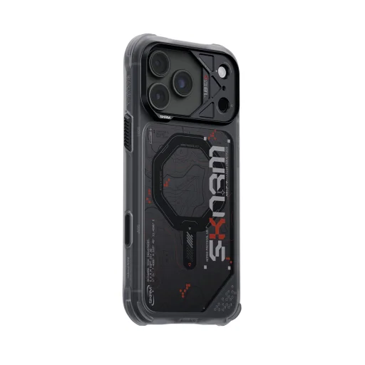 iPhone 18 Pro Max / 17 Pro Max čierne Skinarma Sonar puzdro pre magnetické bezdrôtové nabíjanie - 10