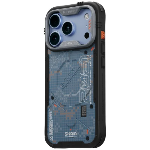 iPhone 18 Pro / 17 Pro modrý kryt Skinarma Vigor XE MagSafe - 2