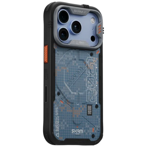 iPhone 18 Pro / 17 Pro modrý kryt Skinarma Vigor XE MagSafe - 3
