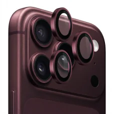iPhone 18 Pro a iPhone 18 Pro Max tmavočervené Lito Titanium AR ochranné sklo na kameru