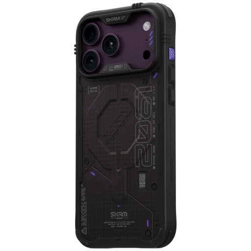 iPhone 18 Pro Max / 17 Pro Max onyxovo čierny Skinarma Vigor XE MagSafe tvrdý zadný kryt - 2