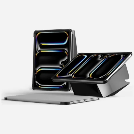 iPad Air 11" M2 (2024) / M3 (2025) a Air 10.9" (Air 4 / Air 5) Moft Dynamic Folio otváracie puzdro, hmlovo sivé (Misty Cove) - 3