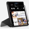 iPad Air 13" M2 (2024) / M3 (2025) hmlovo sivé otváracie puzdro Moft Dynamic Folio thumbnail
