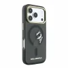 Apple iPhone 18 Pro čierny Karl Lagerfeld IML Choupette Peekaboo MagSafe zadný kryt thumbnail