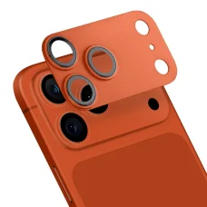 Apple iPhone 17 Pro Max kozmicky oranžový OBAL:ME ochrana kamerového ostrovčeka a šošoviek fotoaparátu