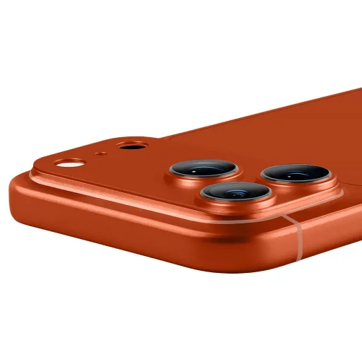 Apple iPhone 17 Pro Max kozmicky oranžový OBAL:ME ochrana kamerového ostrovčeka a šošoviek fotoaparátu - 2