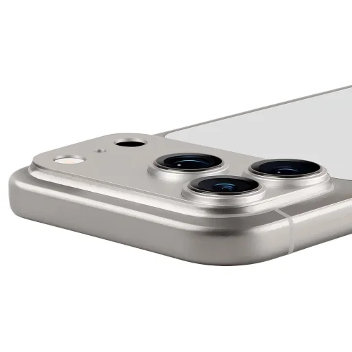 Apple iPhone 17 Pro strieborný OBAL:ME hliníková ochrana kamerového ostrovčeka a šošovky fotoaparátu - 2