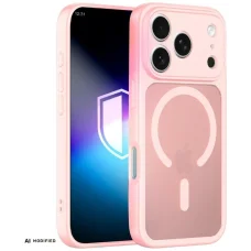 Apple iPhone 17 Pro Max / iPhone 18 Pro Max ružové 3MK Misty MagCase magnetické zadné puzdro