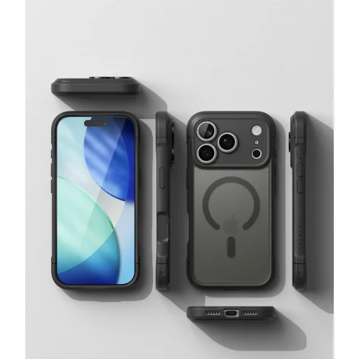 Apple iPhone 17 Pro / 18 Pro matné dymovosivé puzdro Ringke Fusion Bold Magnetic MagSafe - 6