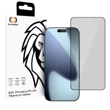 iPhone 17 Pro Max Tel Protect 10X Privacy Titanium privátne tvrdené sklo