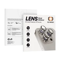 iPhone 18 Pro / 18 Pro Max svetlomodré Tel Protect 3D Lens ochranné tvrdené sklo na šošovky fotoaparátu (3 ks)