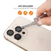 iPhone 18 Pro / 18 Pro Max čierne Tel Protect Titanium Lens 99% AR ochranné tvrdené sklo na kameru, 3 ks thumbnail