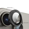 iPhone 18 Pro / 18 Pro Max čierne Tel Protect Titanium Lens 99% AR ochranné tvrdené sklo na kameru, 3 ks thumbnail