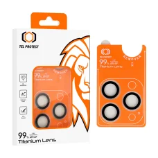 iPhone 18 Pro / 18 Pro Max číre Tel Protect Titanium Lens 99% AR tvrdené sklo na šošovku fotoaparátu, 3 ks
