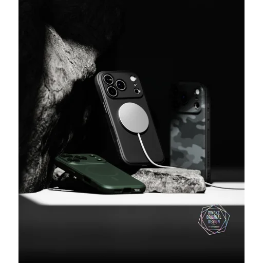 iPhone 17 Pro Max / 18 Pro Max čierne magnetické puzdro Ringke Onyx MagSafe - 9
