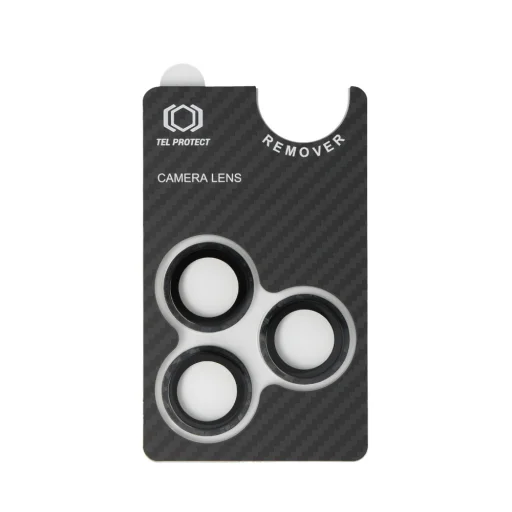 iPhone 18 Pro / 18 Pro Max Tel Protect 3D Lens Aramid Series tvrdené sklo na kameru (3 ks) - 2