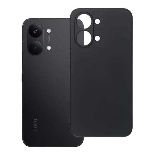 Poco X8 Pro Max 5G čierne silikónové puzdro - 11