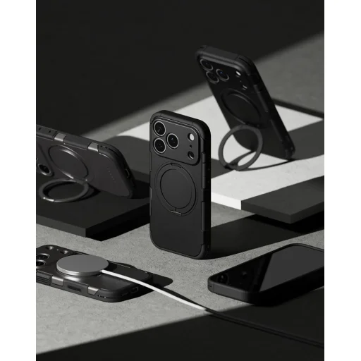 Apple iPhone 17 Pro / 18 Pro čierne magnetické MagSafe puzdro Ringke Alles - 9