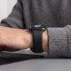 Apple Watch 8 / 9 / 10 / 11 / 12 / SE / Ultra (44 / 45 / 46 / 49 mm) čierny Tech-protect silikón thumbnail